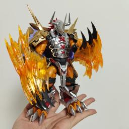 Digimon anime figura modelo digital bebê preto guerra greymon terno móvel kit figuras de ação anime periférico brinquedo colecionável presente - Image 6
