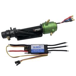 Bomba de jato de água com 2440 motorswater jaqueta de resfriamento e ztw 40a esc para barcos a jato rc - Image 1