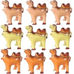 4d balões de alumínio para decoração de aniversário, balões animais selva, deserto, alpaca e camelo tema, brinquedos para casa - Image 2