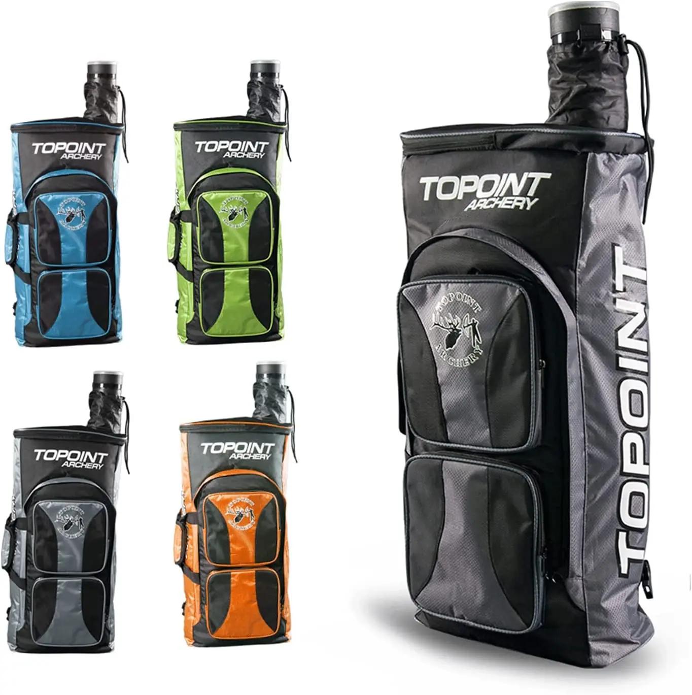 Mochila de tiro com arco recurvo-capa de arco recurvo premium-bolsos de armazenamento para engrenagem e acessórios com setas banheira telescópica - Image 1