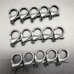 Colorido plástico lagosta fecho ganchos, conectores finais para fazer jóias, DIY acessórios em cadeia, 26mm, 10pcs por lote - Image 3