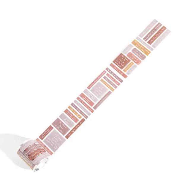 Fita Washi Decorativa para Scrapbook Infantil com Estilo Vintage e Antigo