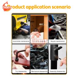 Multifunções chave allen 1.5/2/2.5/3/3.5/4/4.5/5/5.5/6/6.5/. 5mm hexágono allen chave chave ferramentas conjunto casa ferramentas de reparo da bicicleta - Image 6