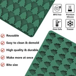 Esteira De Cozimento De Silicone Para Animais De Estimação, Dog Treat Pan, Molde DIY para Biscoitos, Deleites em Casa - Image 4