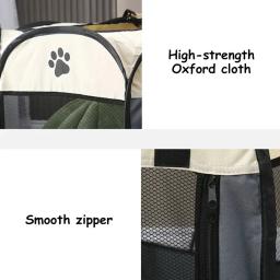 Coleção AliExpress Portátil dobrável Pet Tent, cerca octogonal, abrigo para cachorros, fácil de usar, fácil operação ao ar livre, grandes gaiolas, cercas de gato, canil - Image 4
