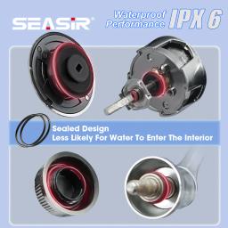 Seasir especialista molinete de pesca, fundição ultra longa 1500s-4000s, 10 + 1bb, 5.2:1, alça de energia de metal de uma peça, água doce e salgada - Image 4