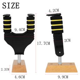 Suporte de madeira maciça para guitarra, suporte de gravidade, suporte de parede de travamento automático para baixo, violino, cavaquinho, acessórios de bandolim - Image 5