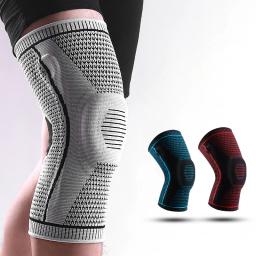 Silicone Kneepad para esportes ao ar livre, proteção de suporte, basquete, futebol, corrida, primavera, fabricantes - Image 1