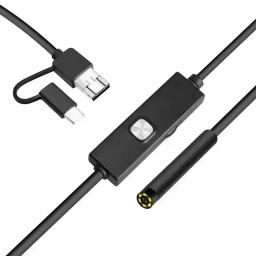 Câmera subaquática com lente grande, endoscópio, ferramenta de pesca para smartphones, 10M HD, 8 milhões de pixels, localizador impermeável, 14mm, 3 em 1 - Image 5