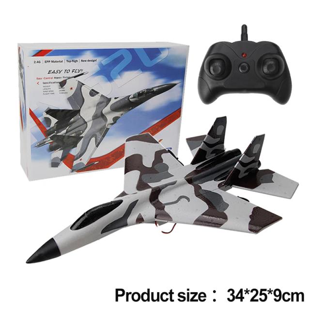 FX620 SU-35 Avião de Combate RC 2.4Ghz 2 Canais 120m Alcance