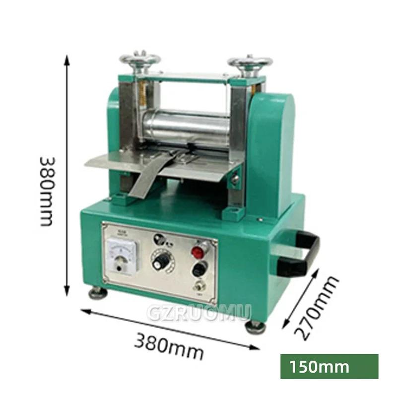 Máquina de corte manual do couro, elétrica, ajustável, laminador, laminador, puxando, ofício de couro - Image 1