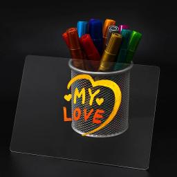 GuangNa Conjunto de canetas marcadoras metálicas, 12 cores, 0,7 mm / 2,3 mm, acrílico, rotulador permanente, à prova d'água, marcadores de grafite, caneta de pintura, arte sup - Image 4