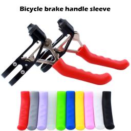 Silicone Anti-slip Bicicleta Brake Handle Cover, MTB Grips, Guiador Proteger Manga, Ciclismo Gear, Acessórios de bicicleta - Image 1