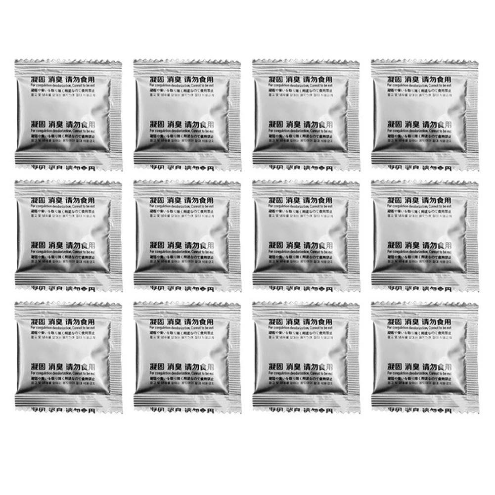 Sanitário Portátil De Emergência, Camping WC Chemicals, Eco Absorvente Gel, Tratamento de Resíduos, Acampamento ao ar livre, Caminhadas, 12Pcs - Image 1
