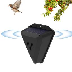 Repelente animal solar ultra-sônico, novo sensor repelente, ao ar livre, jardim, pragas, rato, pássaro, gato, cão, mordedor, manter animais longe - Image 3