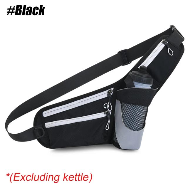Cintura de Hidratação Ajustável para Corrida e Caminhadas - Cinto Fanny Pack Unissex com Porta-Garrafa Leve