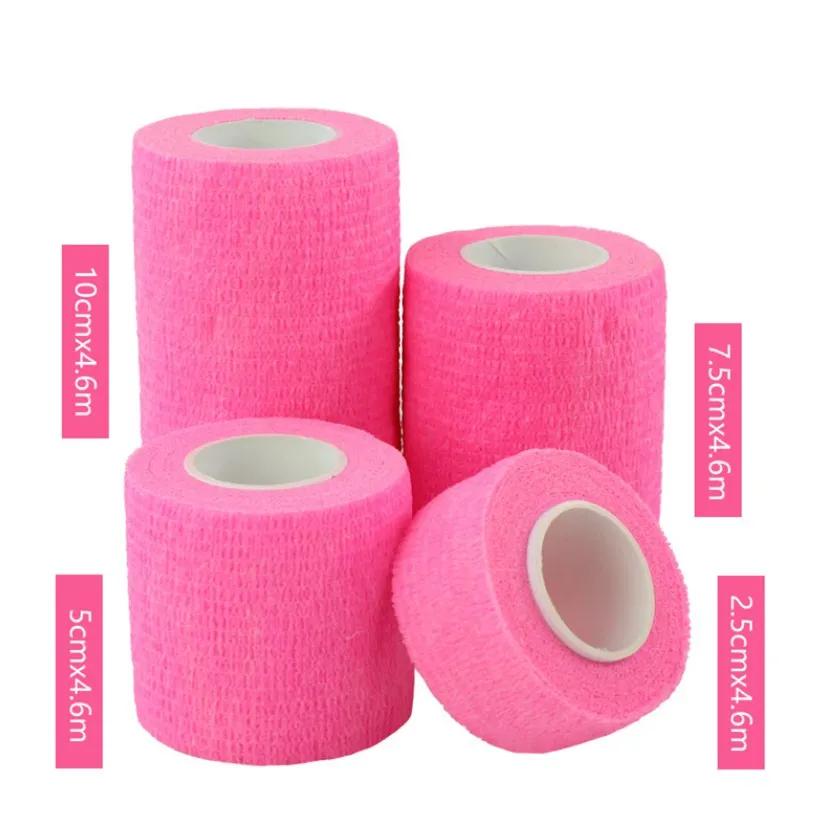 Terapia Médica Bandagem Auto-Adesiva, Fita Muscular, Envoltório das Articulações dos Dedos, Kit de Primeiros Socorros, Pet Bandagem Elástica, Impermeável, 2.5-10cm, 1Pc - Image 1