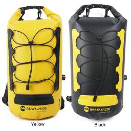 Impermeável isolada mochila para caiaque, rafting, canoagem natação, seco molhado separação, Roll Top encerramento Sack, grande capacidade, 20L - Image 2