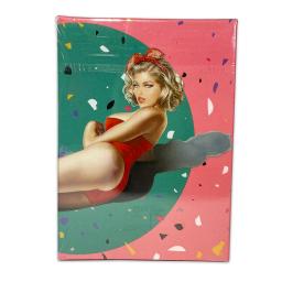 Pin-up meninas jogo de cartas, 54 cartões, todos diferentes, vintage, retro, clássico, bonito, bonito, coleção, poker, baralho - Image 2