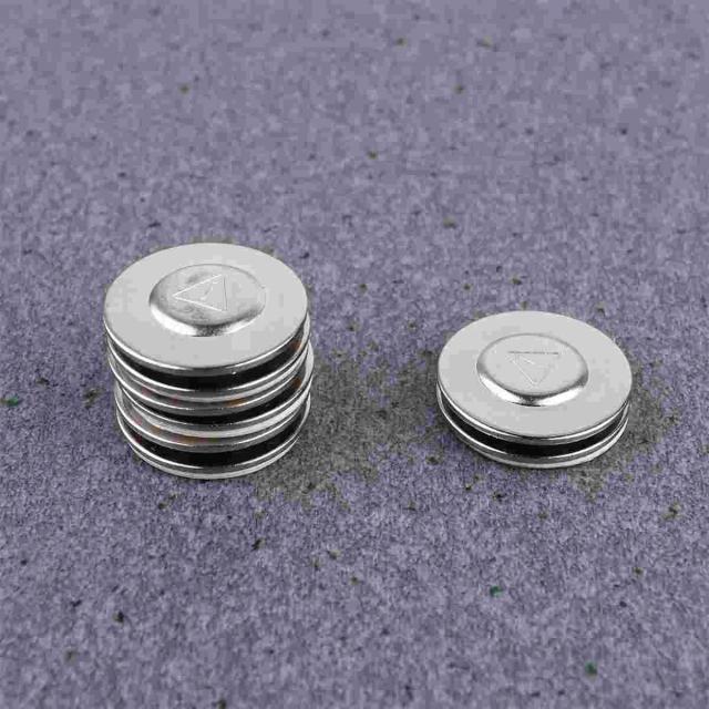 Fechos de Pressão Magnéticos Coloridos de 17mm para Artesanato e Decoração de Festas