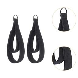 2 tiras de laço duplo para pilates, tiras de anéis d reformadores, equipamento de exercício de academia para treino fitness, treinamento central, ginástica - Image 5
