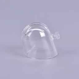 Alimentador automático de peixes cônicos Alimentador de verme vermelho Copo de funil Ferramenta de ração para peixes Alimentador de aquário com ventosa, Alimentador de aquário - Image 4