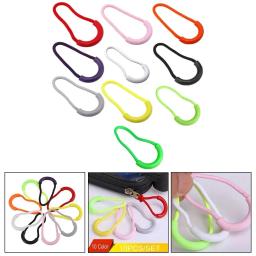 10 pçs em forma de u zip cabeça de plástico zip puxa cabo extrator clipe substituição para mochilas/embalagens de viagem/acessórios de jaquetas - Image 1