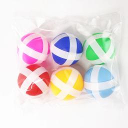 Bola de sucção aleatória para crianças, esporte ao ar livre, jogo de armazenamento, jogando captura, brinquedo interativo pai-filho, 12pcs - Image 6