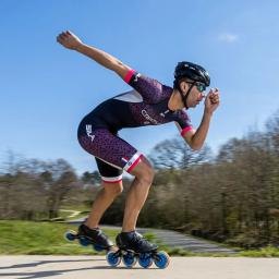 Sila homens tri ternos roupas de corrida atleta profissional triatletas treinamento ou patinação média competição patins tri terno - Image 1
