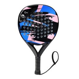 Superfície de fibra de carbono da raquete de padel com raquete de padel leve do núcleo de espuma flexível da memória de EVA - Image 1