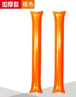 Espesso Inflável PE Plástico Cheer Stick, Thinning Stick, Cheer Tool Toy, Atacado, 2 Pcs - Image 3
