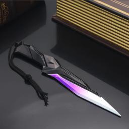 Espada de Metal Samurai para Meninos, Arma Valorante, Singularity Knife Model, Coleção de Jogos, Peripheral Fortunes, Model Gift Toys, 18cm - Image 4