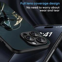 Clair obscur expedição 33 jogo quente caso de telefone para iphone 16 15 14 13 12 11 plus pro max high-end luxo magsafe pele de carneiro - Image 4