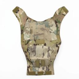 Caça tática para cp af capacete capa de pele capacete capa protetora camuflagem pano l/xl - Image 6