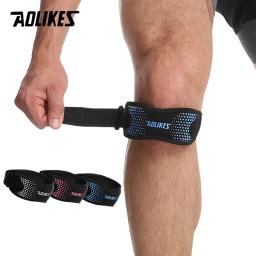 AOLIKES-Joelheira Ajustável para Alívio das Dores, Estabilizador Patela, Suporte Brace, Caminhadas, Futebol, Basquete, Corrida, Esporte, 1Pc - Image 1