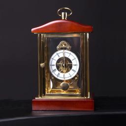 Grande relógio mecânico retro, cobre puro, alemão relógios de parede metal, salto segundo movimento na hora, luxo Home Decor - Image 1