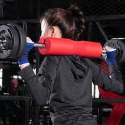 Non-Slip Barbell Shoulder Pads, Ginásio Fitness, Halterofilismo, Agachamento, Dumbbel, Apoio do Pescoço, Almofada de Proteção, Força, Treino - Image 4
