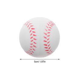 6 pçs prática de treinamento de beisebol softball hardball pu bola de treinamento produtos de fitness criança bolas de beisebol prática jogo de equipe para ao ar livre - Image 6