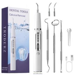 Escova de dentes ultrassônica para cães e gatos Kit de cuidados dentários Removedor de tártaro Ferramenta de limpeza dentária Remove placa - Image 6