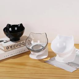 Tigela de alimentação antiderrapante com suporte, alimentador de água e alimentos, suprimentos para gatos e cães - Image 4
