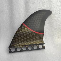 Future Wave Surfboard Fins Conjunto de 5, Feito de Fibra de Vidro Epóxi e Honeycomb, Tamanho Médio, Novo - Image 3