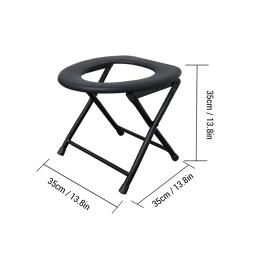 Assento Sanitário Dobrável Portátil Adequado para Adultos, Anti-Slip e Heavy-Duty, Viagens e Camping - Image 5
