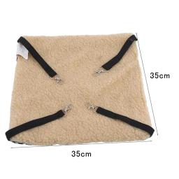 Cama de lona dupla face para animais de estimação, cama de rede, descanso para gatos, cães e gatos, hamster e esquilo, inverno - Image 6