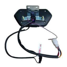 Painel de bicicleta elétrica com display LED, medidor universal, odômetro, velocímetro, scooter, scooter, DJI, 48V, 60V, 72V - Image 4