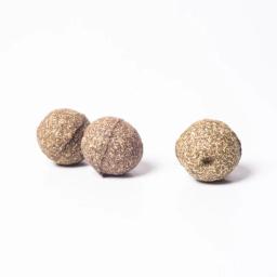 Conjunto de bolas de catnip para gato, feito de polygonum, brinquedo de mastigação, limpeza de dentes, engraçado, 3 partes - Image 6