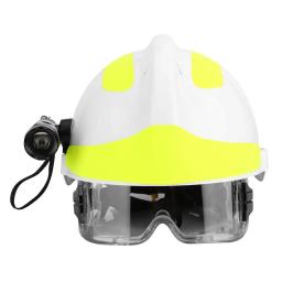 Capacetes de segurança de resgate de emergência anti-impacto bombeiro capacete de proteção com farol e óculos de proteção - Image 1