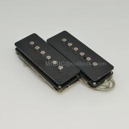 Um conjunto vintage p90 alnico 2 ímã captador de guitarra elétrica sobreferida placa de base de níquel-prata alnico 5 captadores de ponte de pescoço dos anos 90 quentes - Image 5