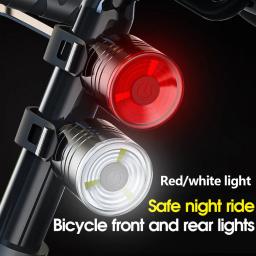 Luz Traseira de Bicicleta Impermeável, Lanterna para Bicicleta, Luz LED para Ciclismo, Acessórios MTB - Image 2