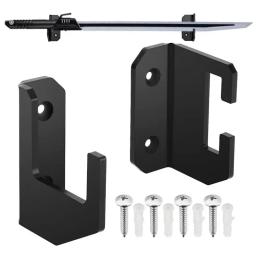 Horizontal espadas Display Hanger, Lightsaber Stand, montagem na parede, acrílico suporte, Clear Rack - Image 1