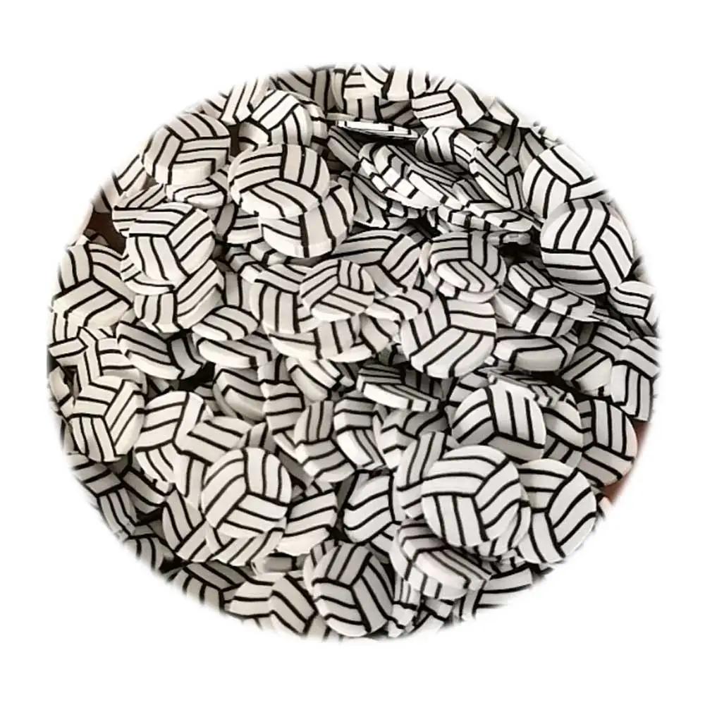 Argila futebol basquete vôlei softball fatias de argila polímero polvilhos para artesanato diy shaker cartões enchimento acessórios decoração - Image 1
